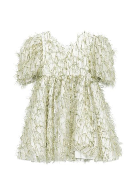 Abito con maniche a palloncino A' LAPAGE | SONDRIO 26SAGDRE00042OLIVA